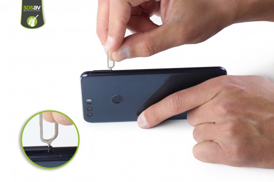 Guide photos remplacement tiroir sim/sd  (Etape 2 - image 2)