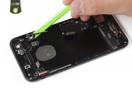 Guide photos remplacement nappe power, vibreur, volume, flash et micro externe iPhone 7 (Etape 46 - image 4)