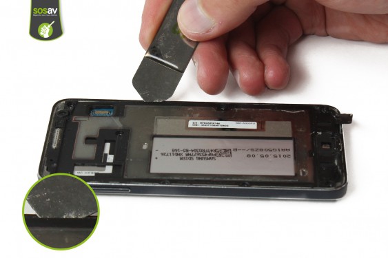 Guide photos remplacement connecteur de charge Galaxy A3 (Etape 16 - image 4)