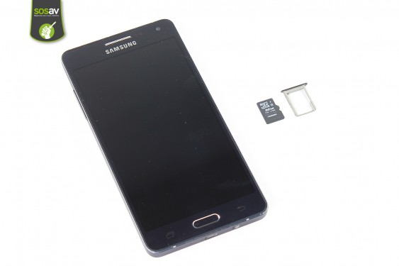 Guide photos remplacement carte microsd Samsung Galaxy A5 (Etape 1 - image 4)