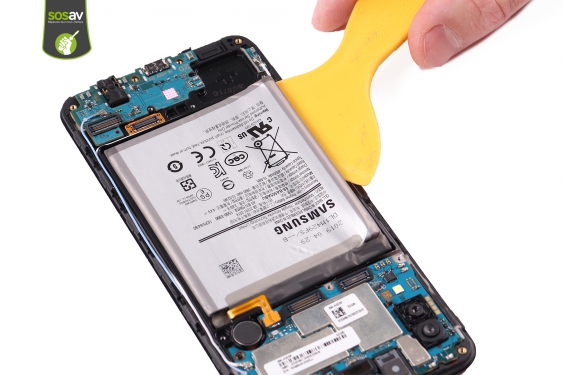 Guide photos remplacement batterie Galaxy A20 (Etape 19 - image 2)