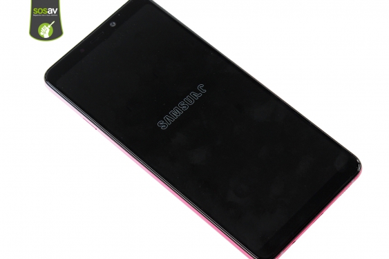 Guide photos remplacement haut-parleur interne Galaxy A9 (2018) (Etape 1 - image 4)