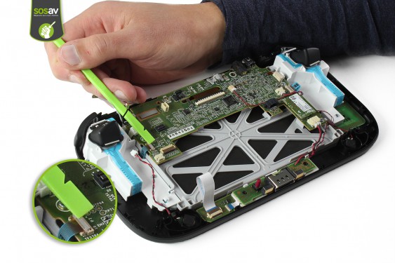 Guide photos remplacement ecran lcd Gamepad Wii U (Etape 20 - image 2)