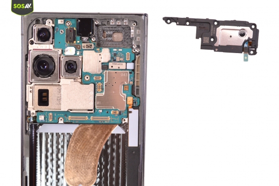 Guide photos remplacement haut parleur interne Galaxy S23 Ultra (Etape 9 - image 5)