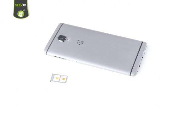 Guide photos remplacement tiroir sim OnePlus 3 (Etape 3 - image 1)