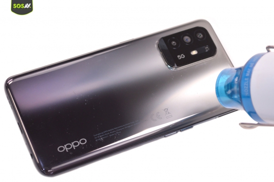 Guide photos remplacement vitre arrière Oppo A94 5G (Etape 2 - image 1)