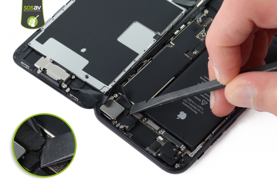 Guide photos remplacement batterie iPhone SE (2nde Generation) (Etape 10 - image 1)