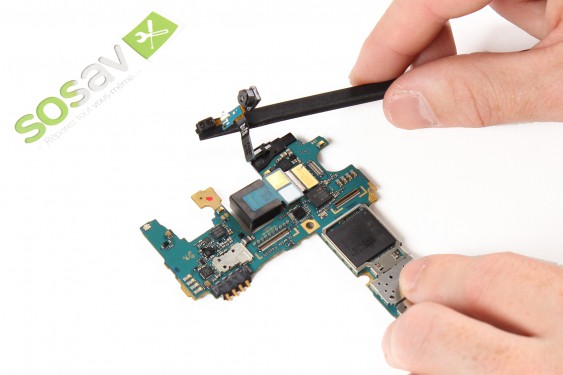 Guide photos remplacement caméra avant + capteur de proximité et luminosité  (Etape 25 - image 4)