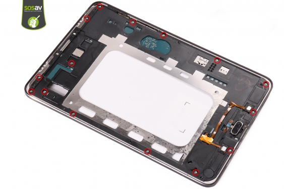 Guide photos remplacement haut-parleur interne + micro Galaxy Tab S2 8 (Etape 12 - image 1)