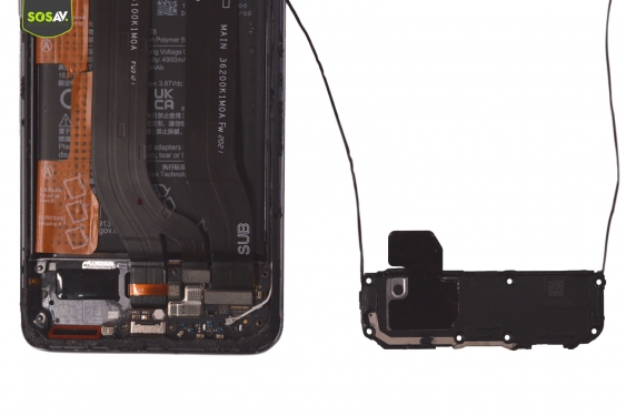 Guide photos remplacement connecteur de charge Xiaomi Mi 11 Ultra (Etape 9 - image 5)