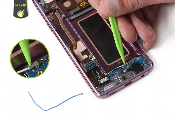 Guide photos remplacement connecteur de charge Galaxy S9 (Etape 27 - image 1)