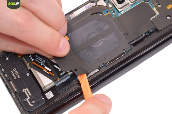 Guide photos remplacement batterie principale Galaxy Z Fold 3 (Etape 4 - image 2)