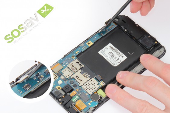 Guide photos remplacement prise jack + haut-parleur interne  (Etape 12 - image 2)