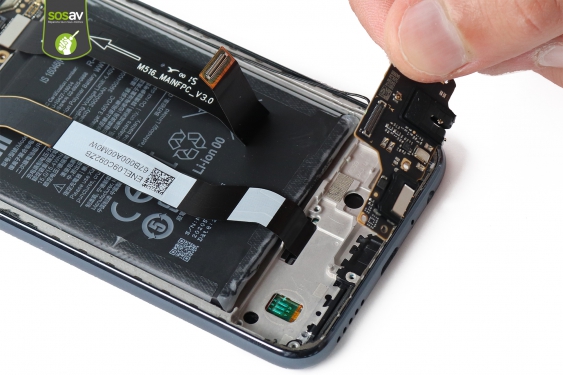 Guide photos remplacement connecteur de charge Redmi Note 8T (Etape 13 - image 4)