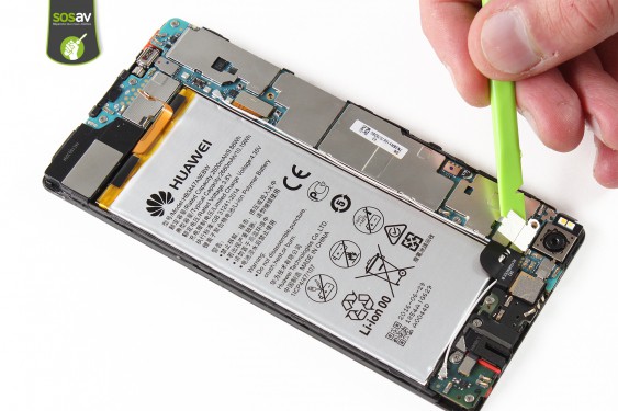 Guide photos remplacement haut-parleur externe Huawei P8 (Etape 13 - image 2)