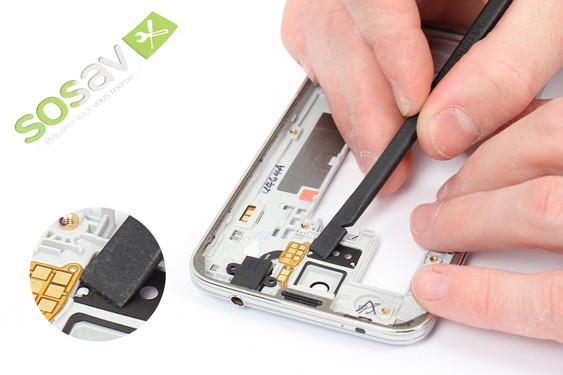 Guide photos remplacement prise jack Samsung Galaxy S5 (Etape 27 - image 1)