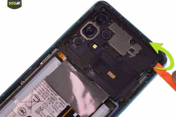 Guide photos remplacement batterie Galaxy A52 (Etape 4 - image 2)