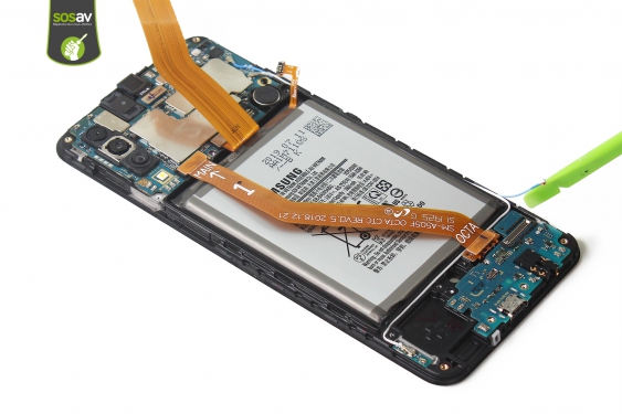 Guide photos remplacement connecteur de charge Galaxy A50 (Etape 18 - image 3)