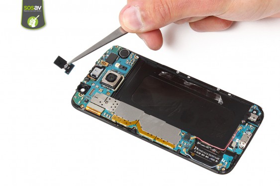 Guide photos remplacement haut-parleur interne/led infrarouge Samsung Galaxy S6 (Etape 11 - image 3)