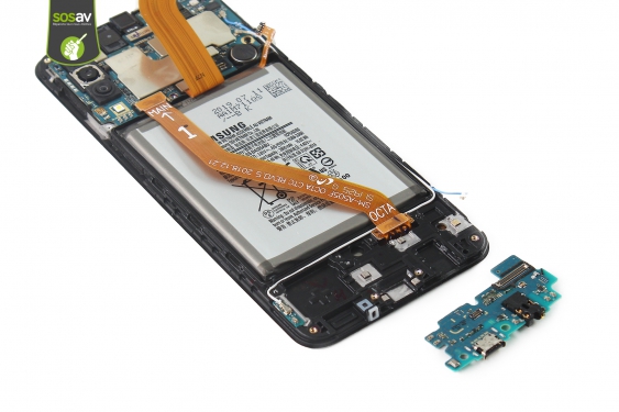 Guide photos remplacement connecteur de charge Galaxy A50 (Etape 20 - image 1)