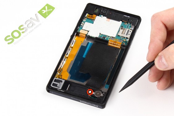 Guide photos remplacement haut-parleur externe Xperia Z (Etape 12 - image 1)