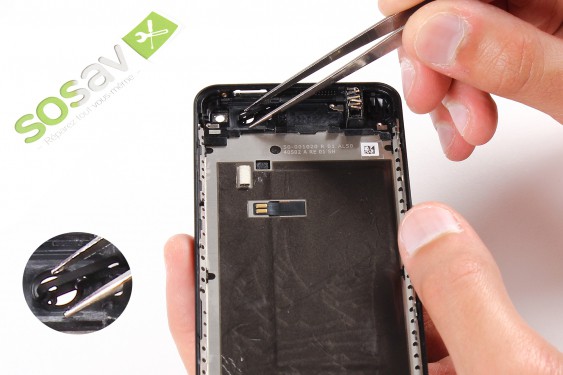 Guide photos remplacement bouton power Firephone (Etape 19 - image 1)