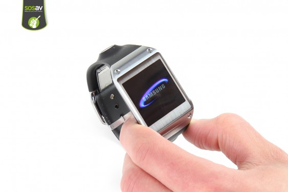 Guide photos remplacement bouton power Galaxy Gear 1 (Etape 1 - image 4)