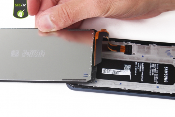 Guide photos remplacement batterie Galaxy J4+ (Etape 4 - image 4)