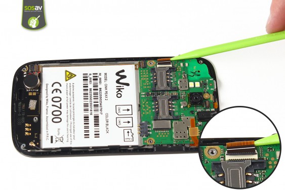 Guide photos remplacement capteur de proximité et de luminosité Wiko Cink Peax 2 (Etape 10 - image 1)