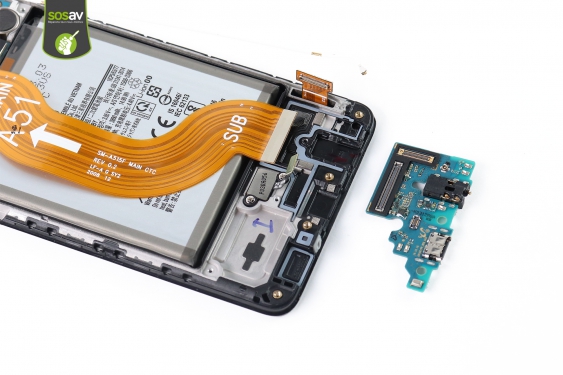 Guide photos remplacement connecteur de charge Galaxy A51 (Etape 12 - image 1)