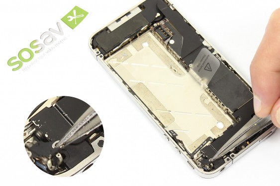 Guide photos remplacement vibreur iPhone 4 (Etape 9 - image 2)