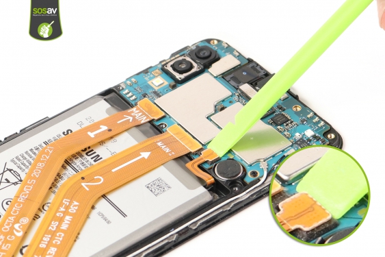 Guide photos remplacement batterie Galaxy A30 (Etape 10 - image 1)