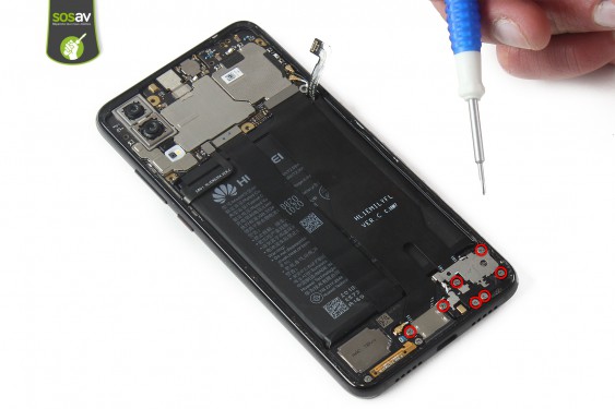 Guide photos remplacement câble d'interconnexion Huawei P20 (Etape 11 - image 1)