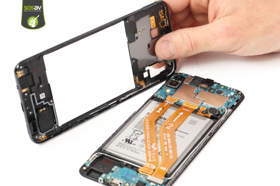 Guide photos remplacement batterie Galaxy A30 (Etape 8 - image 4)
