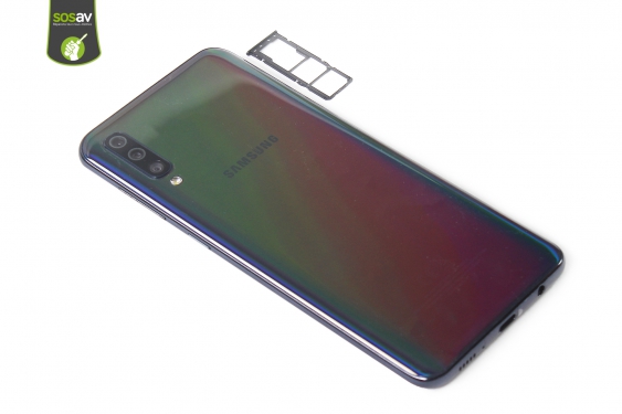 Guide photos remplacement capteur d'empreinte Galaxy A50 (Etape 3 - image 1)