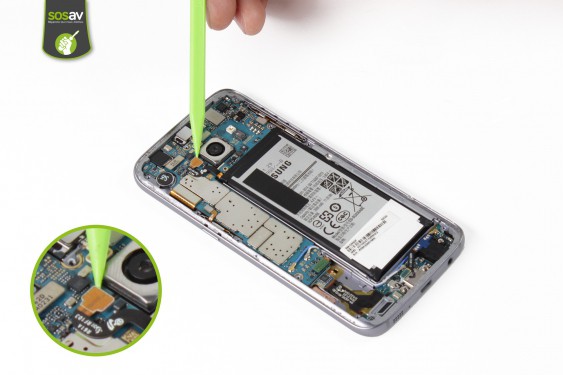 Guide photos remplacement haut-parleur interne Samsung Galaxy S7 (Etape 11 - image 2)