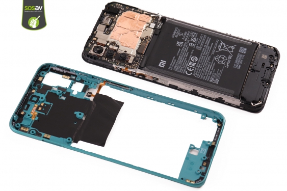 Guide photos remplacement nappe power Redmi Note 10 5G (Etape 10 - image 1)