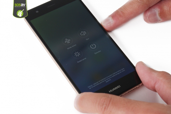 Guide photos remplacement capteur proximité et luminosité Huawei Nova (Etape 1 - image 1)