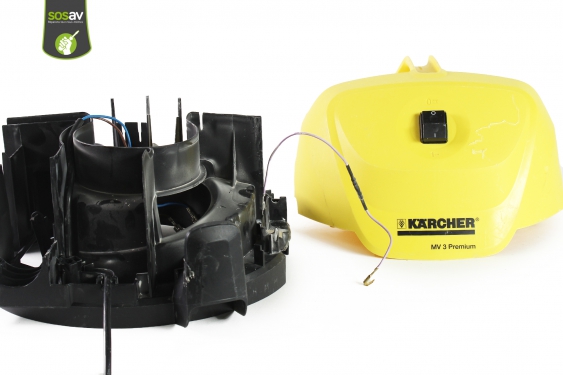 Guide photos remplacement capot supérieur & interrupteur Aspirateur Karcher MV3 premium (Etape 17 - image 1)