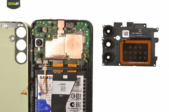 Guide photos remplacement batterie Galaxy A14 (5G) (Etape 5 - image 4)