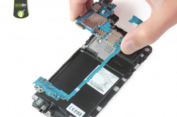 Guide photos remplacement haut-parleur interne Galaxy J7 2015 (Etape 27 - image 2)
