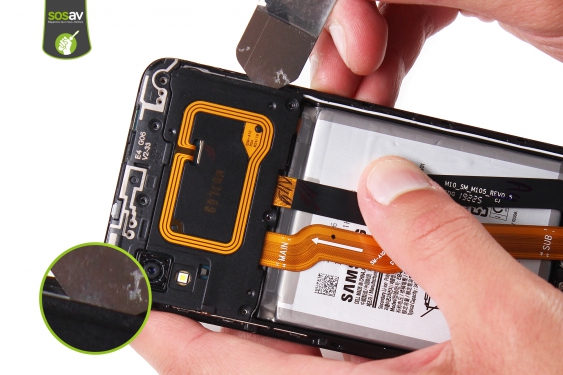 Guide photos remplacement batterie Galaxy A10 (Etape 9 - image 1)