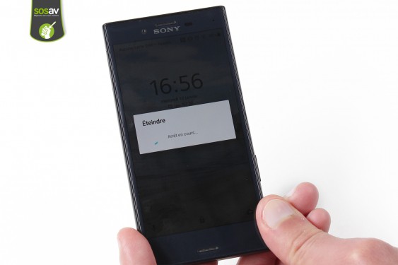 Guide photos remplacement nappe boutons volume, power & apn Xperia X Compact (Etape 1 - image 3)