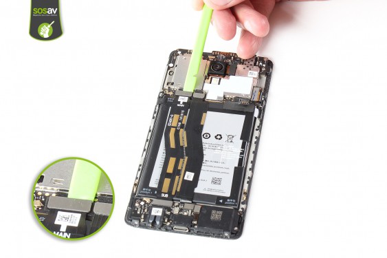 Guide photos remplacement haut-parleur interne OnePlus 3 (Etape 11 - image 1)