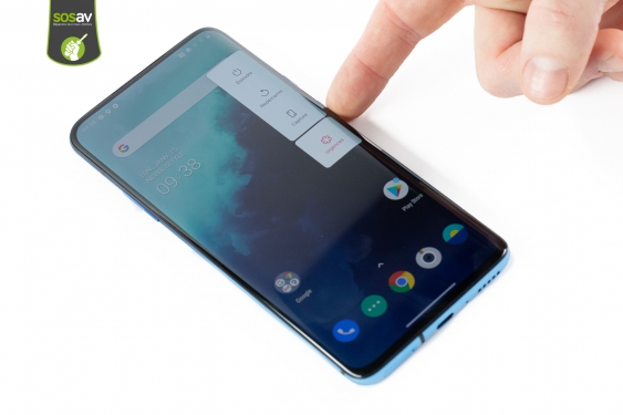 Guide photos remplacement ecran OnePlus 7T Pro (Etape 1 - image 1)