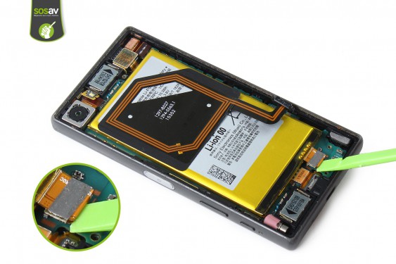 Guide photos remplacement batterie Z5 compact (Etape 13 - image 1)