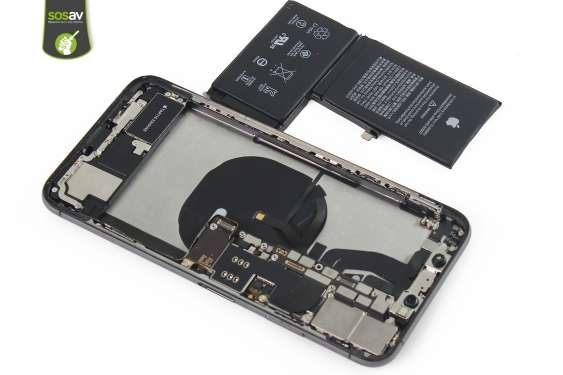 Guide photos remplacement nappe power et flash iPhone XS Max (Etape 16 - image 1)