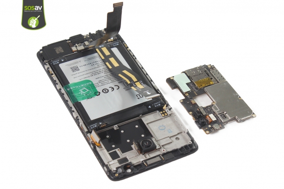 Guide photos remplacement haut-parleur interne OnePlus 3T (Etape 15 - image 1)