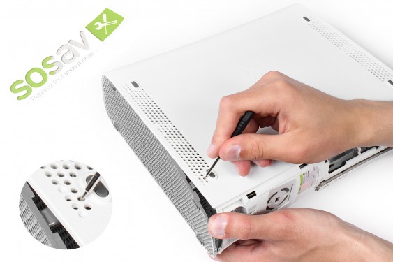 Guide photos remplacement câble d'alimentation du lecteur dvd Xbox 360 (Etape 10 - image 2)