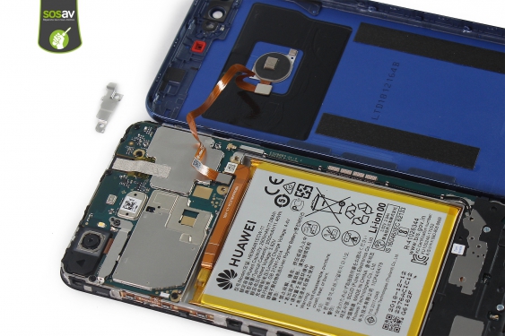 Guide photos remplacement batterie Huawei Y7 2018 (Etape 7 - image 4)